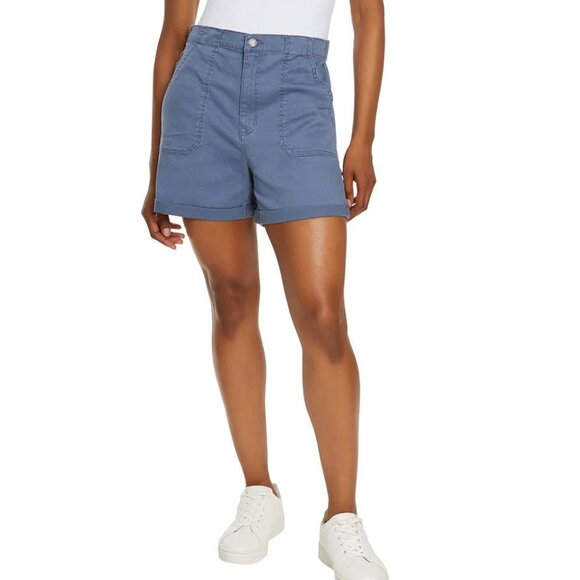 Colors: Blue (Indigo),,Gloria Vanderbilt Ladies' Utility Short - Picture 4 of 6